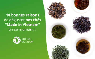 10 bonnes raisons de déguster nos thés « Made in Vietnam » en ce moment
